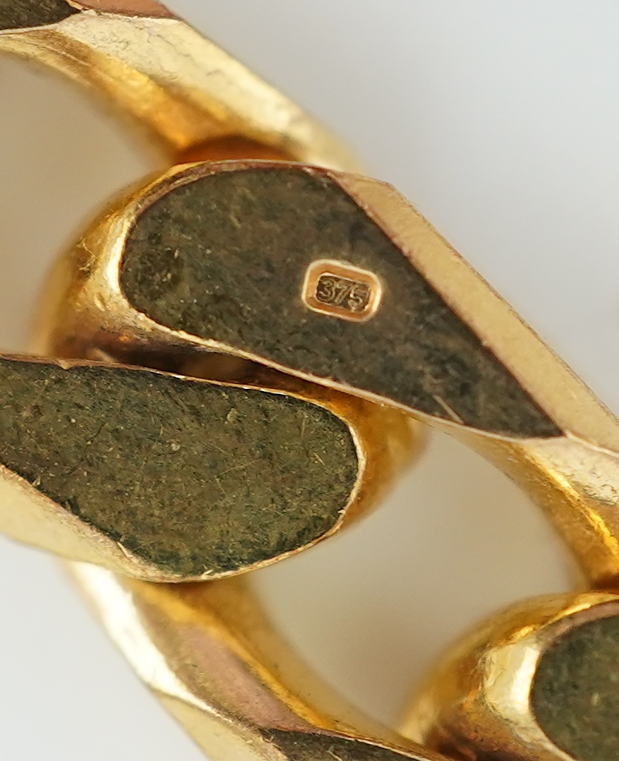 A 9ct gold bracelet, circa 1989